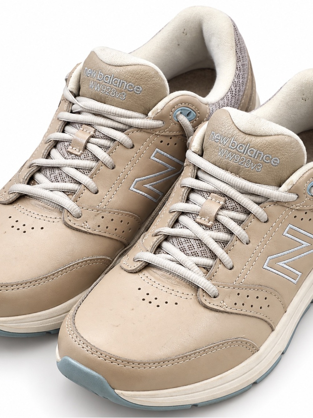 New Balance 928v3 Walking Shoes Women’s 7.5W Wide Taupe Beige